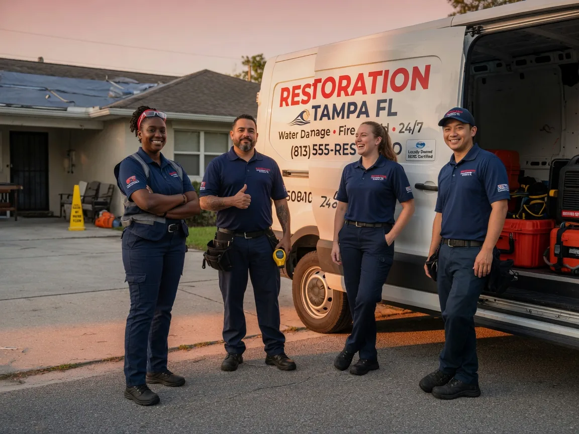 Water Damage Restoration company in Blue Mountain, AR